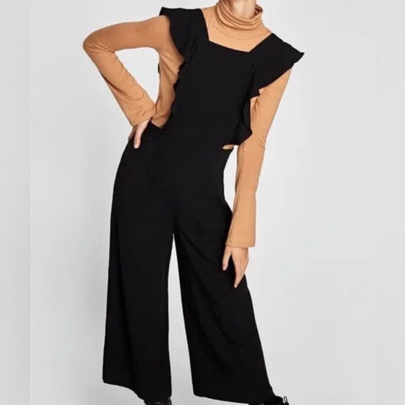 Zara black jumpsuit - Picture 4 of 7